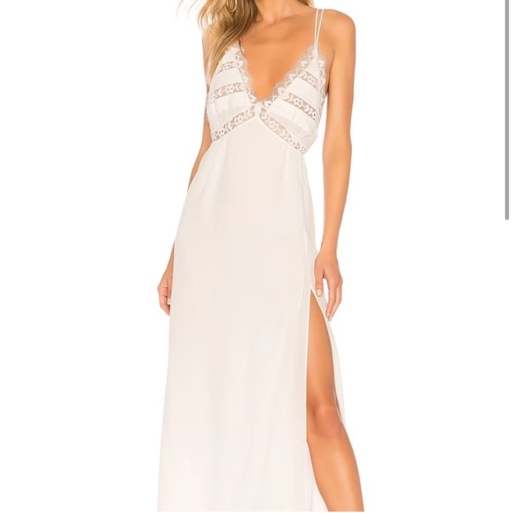 For Love & Lemons Lovebird Maxi Dress